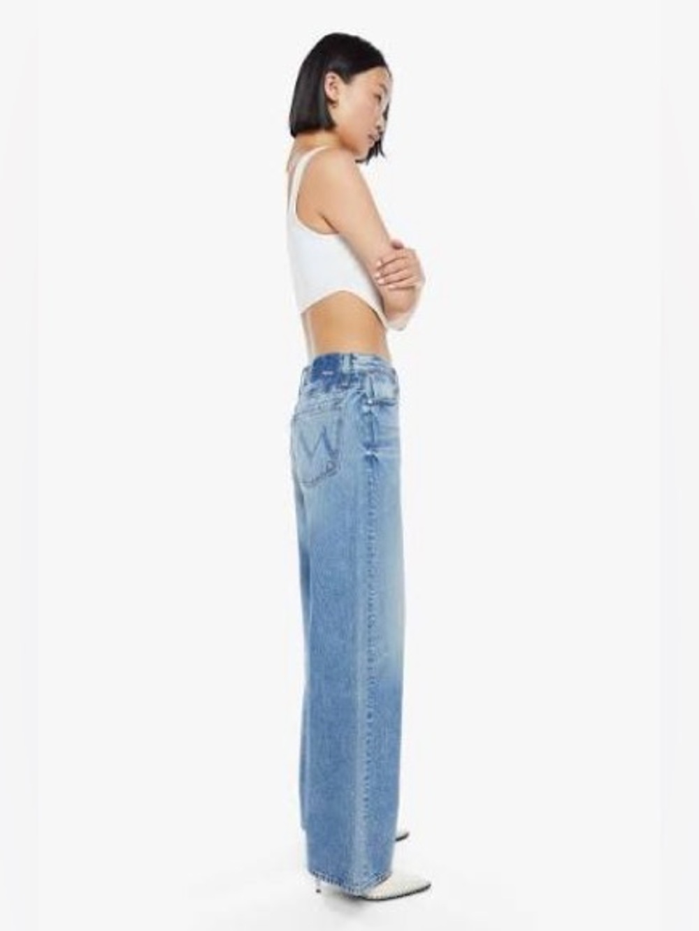 mother jeans the dodger button sneak - Picture 3 of 6